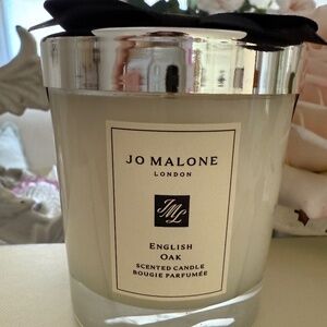 Bow! Jo Malone English Oak Scented Candle 7oz/200g Sealed with Bow